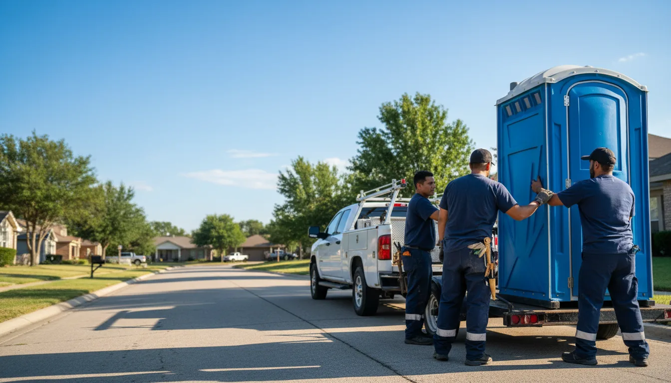 Portable Toilet Rental in Paris, AR near me